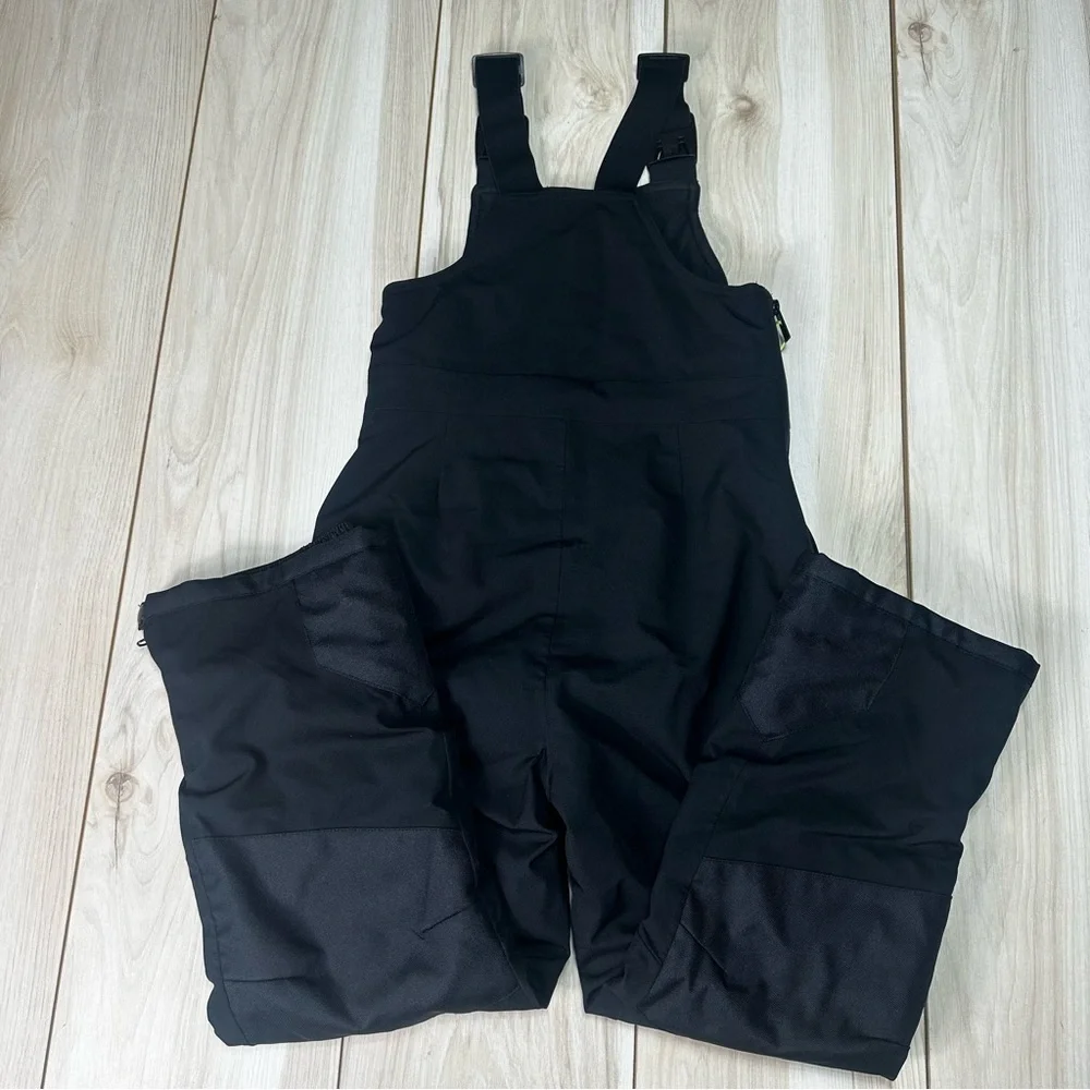 Kids' Waterproof Snow‎ Bib - 83% Recycled Polyester, Adjustable Straps SMALL NWT